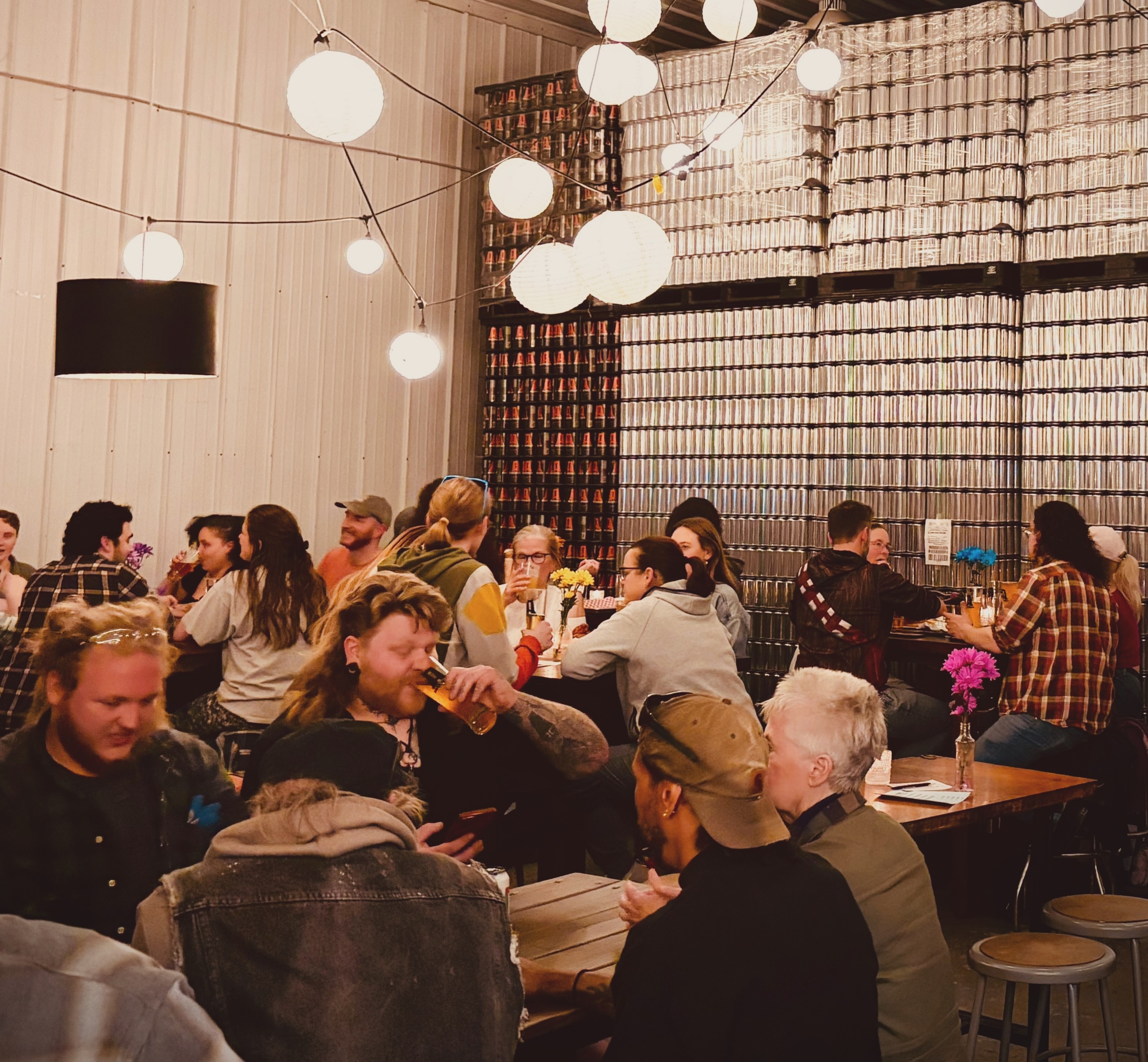 Sidney, NY Taproom busy with happy patrons during Trivia Night